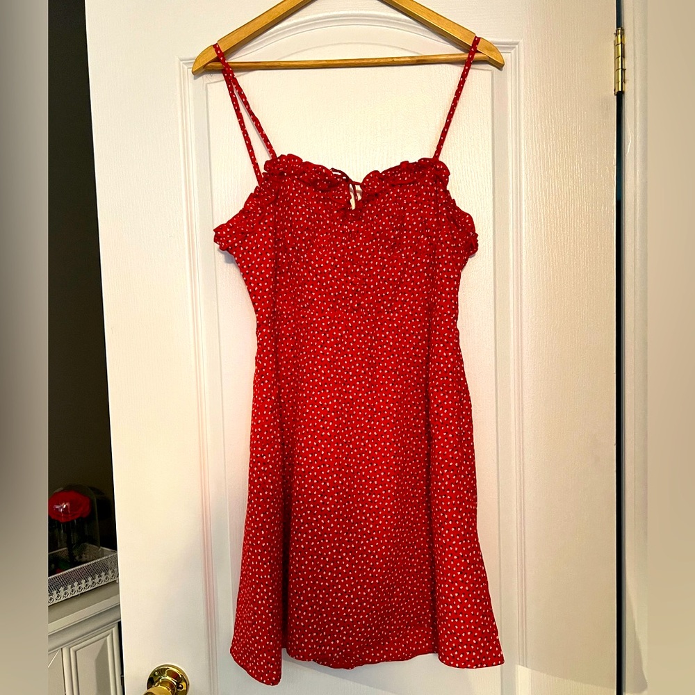 Princess Polly Love Birds Mini Dress, worn one time, excellent condition!